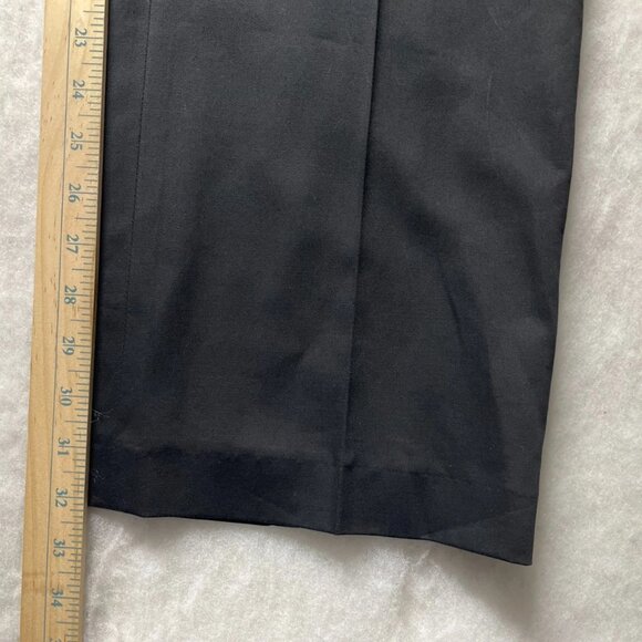 NWT Talbots Womens Black High Rise Wide Leg Polished Denim Newport Pants Size 14 - Picture 8 of 10